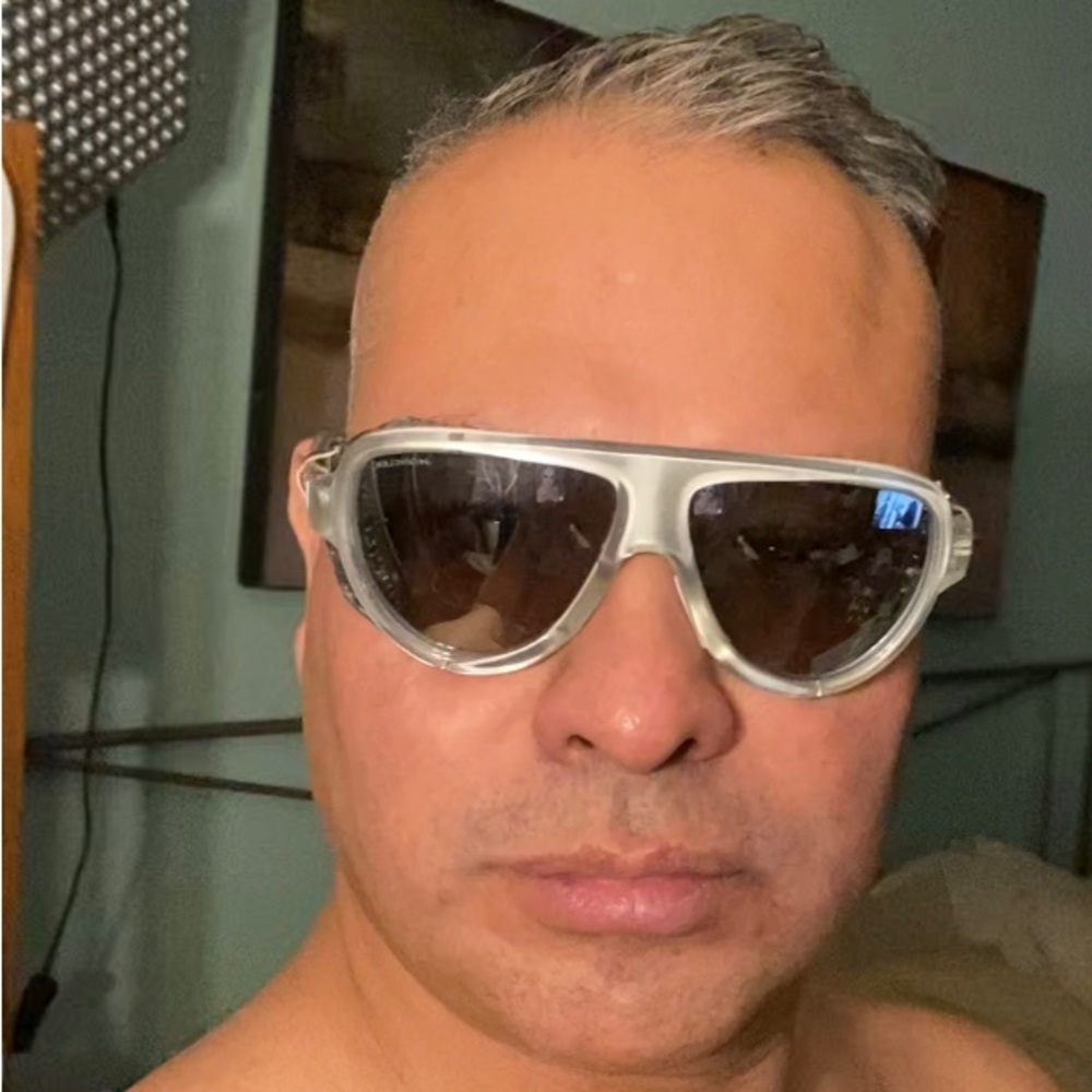 Moncler Silver Cat Sunglasses